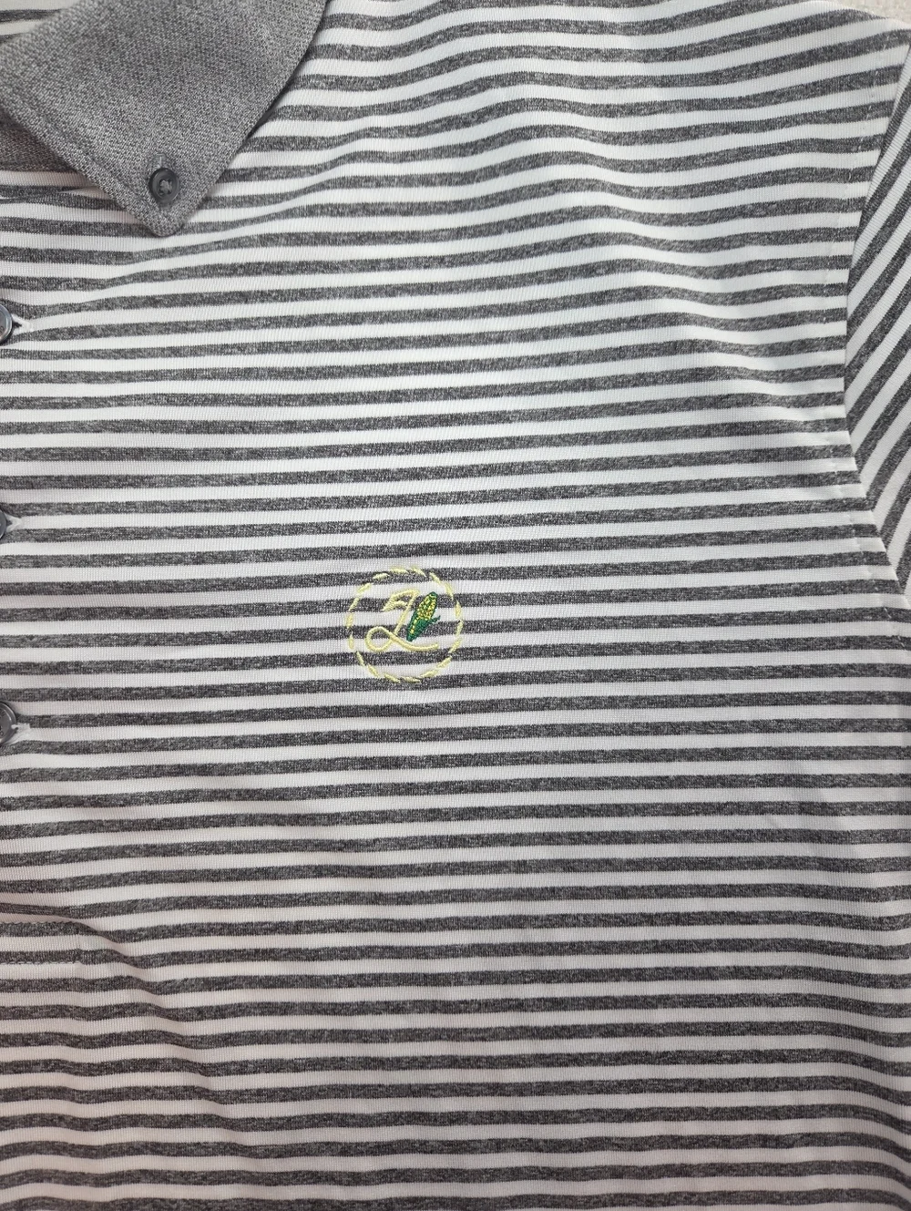Greyson Striped Performance Golf Polo XL